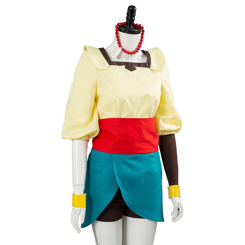 Game Indivisible Ajina Uniform Outfits Halloween Carnival Costume Cosplay Costume - CrazeCosplay