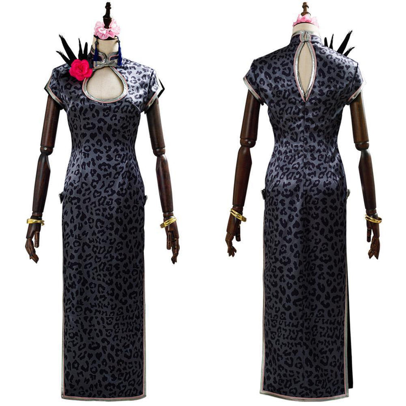 FF7 Final Fantasy Vii 7 Remake Tifa Lockhart Exotic Sexy Cheongsam Outfit Cosplay Costume - CrazeCosplay