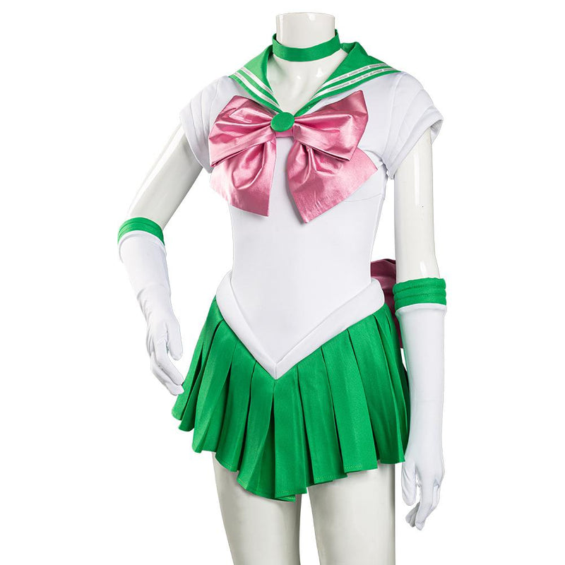 Sailor Moon Kino Makoto Uniform Dress Outfits Halloween Carnival Suit Cosplay Costume - CrazeCosplay