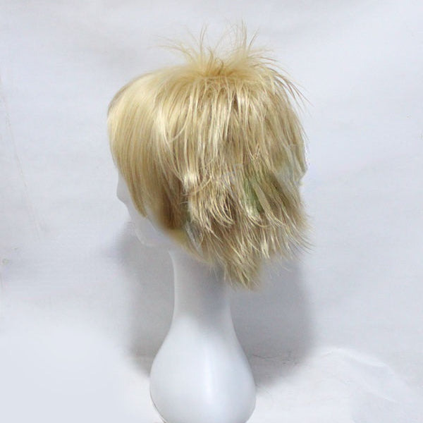 FF10 Final Fantasy X Tidus Golden Cosplay Wig