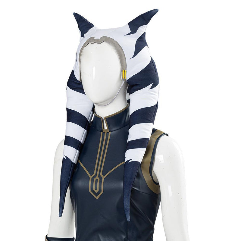 Star Wars Clone Wars Season 7 Ahsoka Tano Women Girls Outfit Halloween Carnival Costume Cosplay Costume - CrazeCosplay