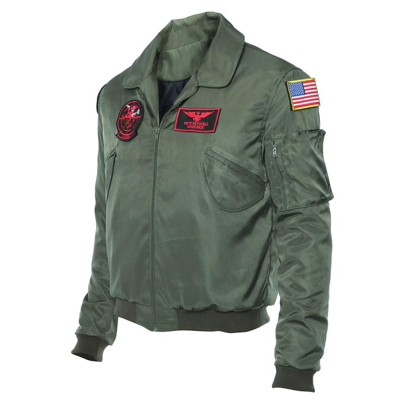 Top Gun Maverick Bomber Jacket Cosplay Costume - CrazeCosplay