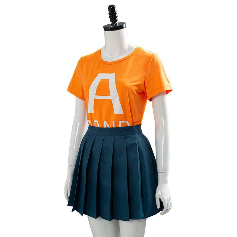 My Hero Academia Season 4 Uraraka Ochako School Uniform Outfit Cosplay Costume - CrazeCosplay