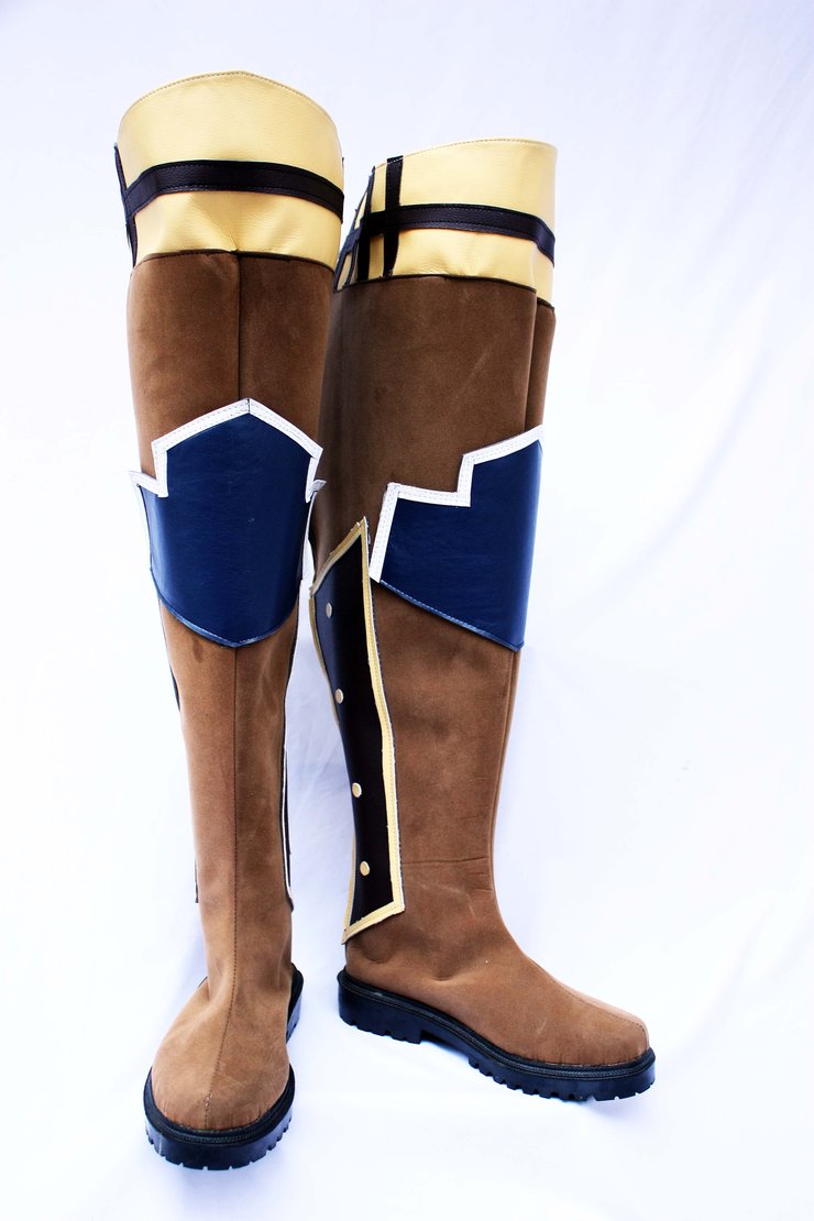 Tales Of Symphonia Astor Cosplay Boots - CrazeCosplay