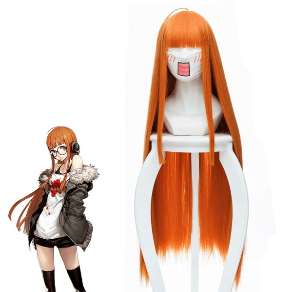 Persona 5 P5 Futaba Sakura Navi Cosplay Wig