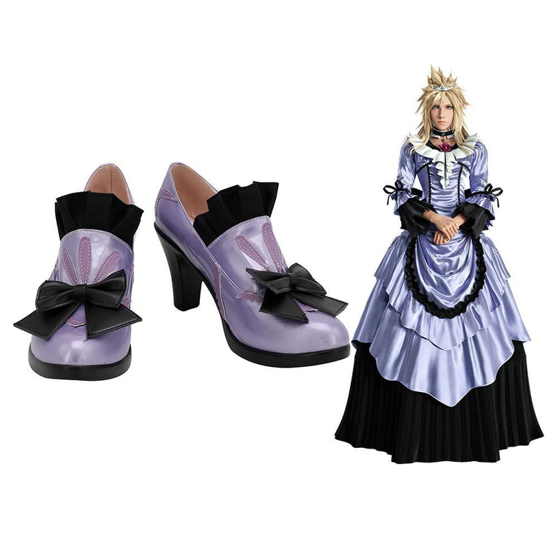 FF7 Final Fantasy Vii 7 Remake Cloud Strife Boots Halloween Costumes Accessory Cosplay Shoes 1 - CrazeCosplay