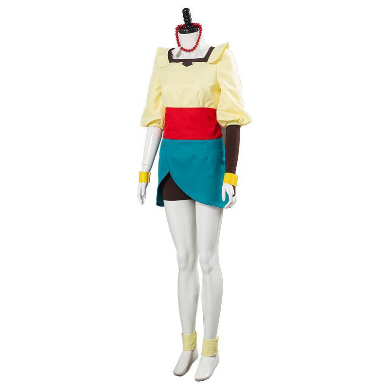 Game Indivisible Ajina Uniform Outfits Halloween Carnival Costume Cosplay Costume - CrazeCosplay
