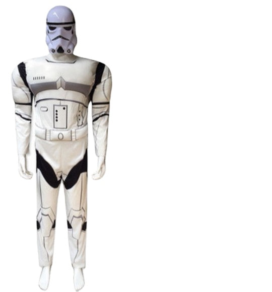 Storm Trooper Halloween Costume SW Storm Trooper White Cosplay for Adults Kids - CrazeCosplay
