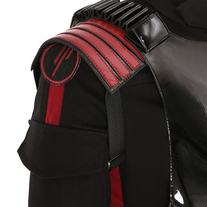 SW Battlefront 2 Iden Versio Black Suit Cosplay Costume