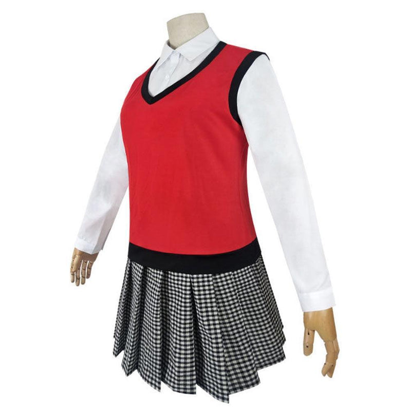 Kakegurui Midari Ikishima Women School Uniform Outfits Halloween Carnival Suit Cosplay Costume - CrazeCosplay