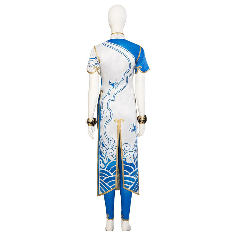 Street Fighter SF 6 Chun Li Costume Cosplay Cheongsam Outfits