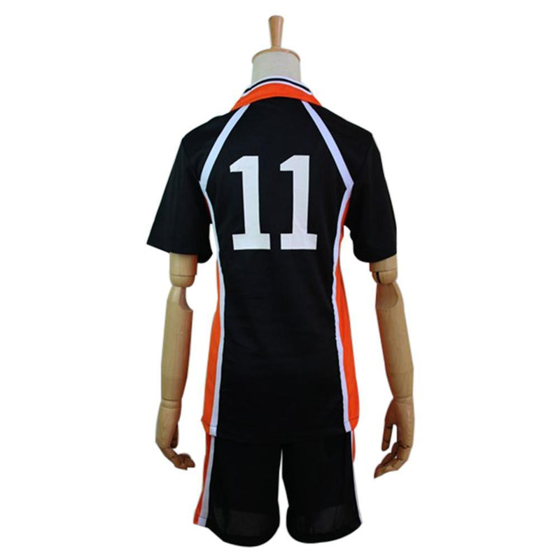 Haikyuu Cosplay Costume Karasuno High School Volleyball Club Tsukishima Kei Sportswear Jerseys Uniform - CrazeCosplay