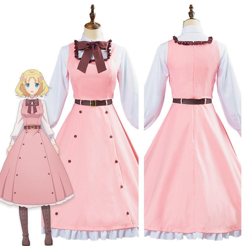 Otome Game No Hametsu Flag Shika Nai Akuyaku Reijou Ni Tensei Shiteshimatta Maria Campbell Cosplay Halloween Carnival Costume - CrazeCosplay