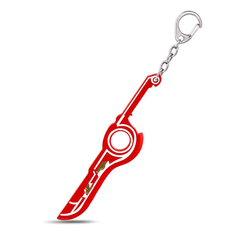 Xenoblade Chronicles Red Sword MONADO Pendant Key Ring Weapon Model Key Chain Game Cosplay Jewelry - CrazeCosplay