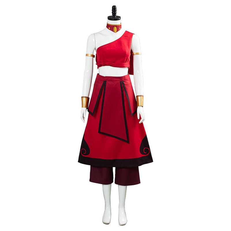 Avatar The Last Airbender Katara Women Dress Outfit Halloween Carnival Costume Cosplay Costume - CrazeCosplay