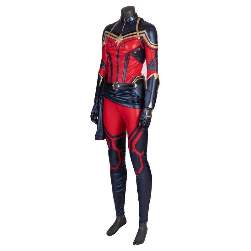 Avenges 4 Endgame Captain Marvel Cosplay Costume - CrazeCosplay