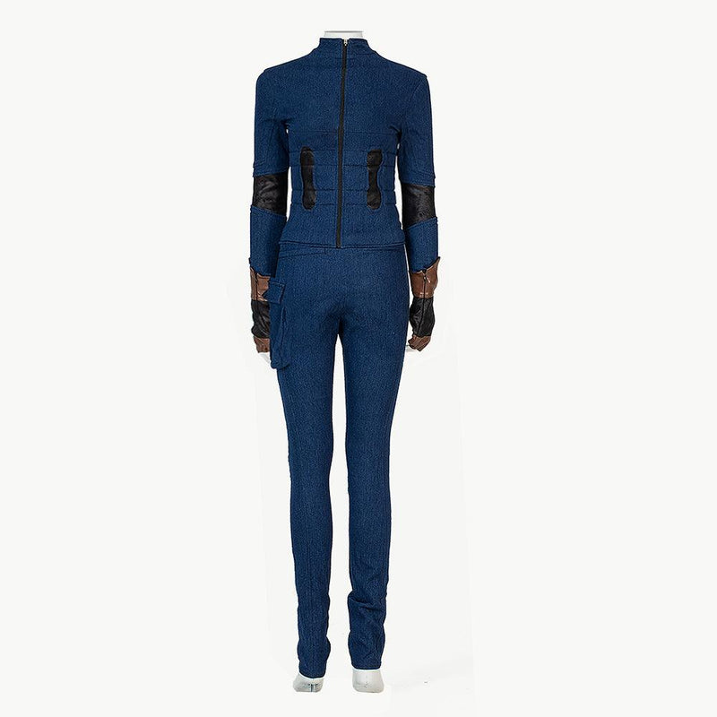 Peggy Carter Cosplay Costume What If Captain Carter Stealth Outfit - CrazeCosplay