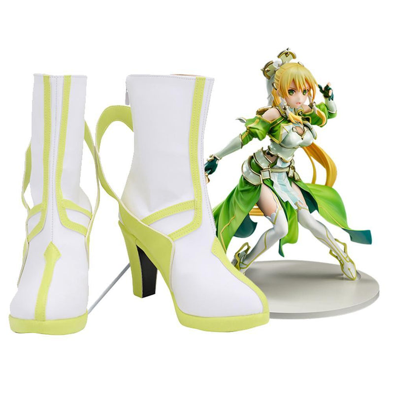 Sword Art Online Sao Kirigaya Suguha Halloween Carnival Costume Accessories Cosplay Shoes Boots - CrazeCosplay
