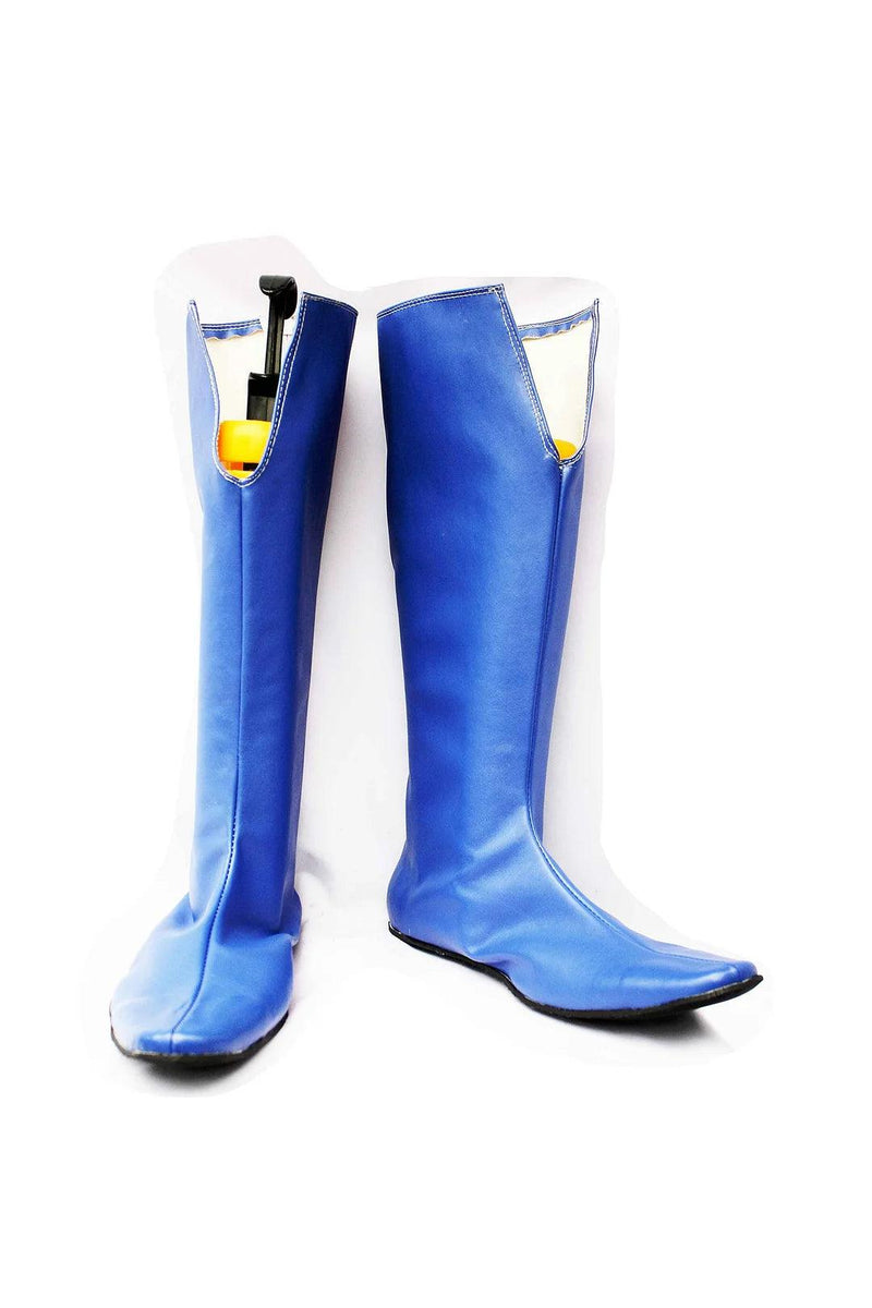 Bleach Soul Cosplay Boots Shoes Blue