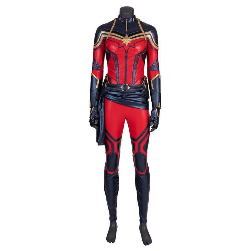 Avenges 4 Endgame Captain Marvel Cosplay Costume - CrazeCosplay