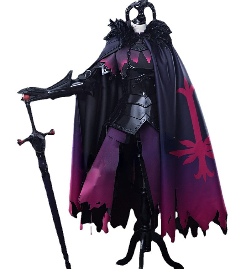 Fate/Grand Order Anime FGO Fate Go Ruler Joan Of Arc Black Jeanne Cosplay Costume