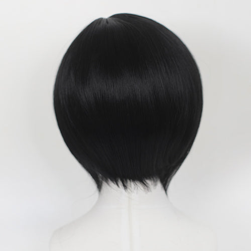 Final Fantasy Yuffie Kisaragi Black Short Cosplay Wig