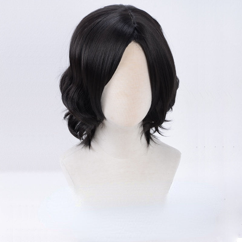 Devil May Cry Mysterious Man Vitale V Black Cosplay Wig
