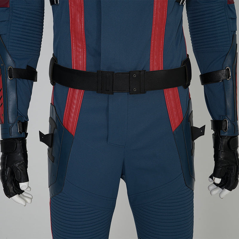 Guardians of the Galaxy 3 Blue Uniform for Male Peter Quill Cosplay Costume