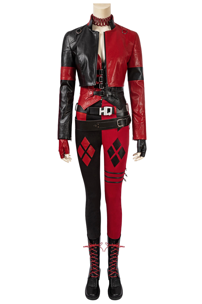 Injustice Harley Quinn Cosplay halloween Costume Injustice 2 Gods Among Us outfit - CrazeCosplay