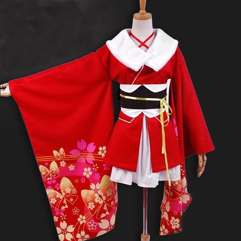 Unbreakable Machine Doll Yaya Sakura Kimono Costume Cosplay - CrazeCosplay