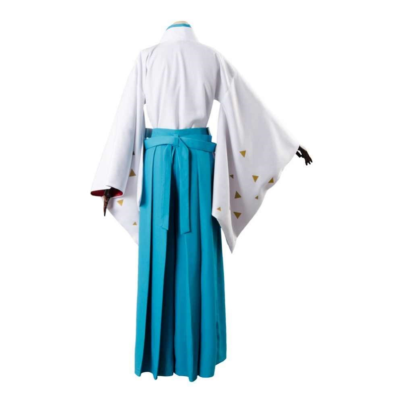 Touken Ranbu Tomoegata Naginata Kimono Cosplay Costume - CrazeCosplay