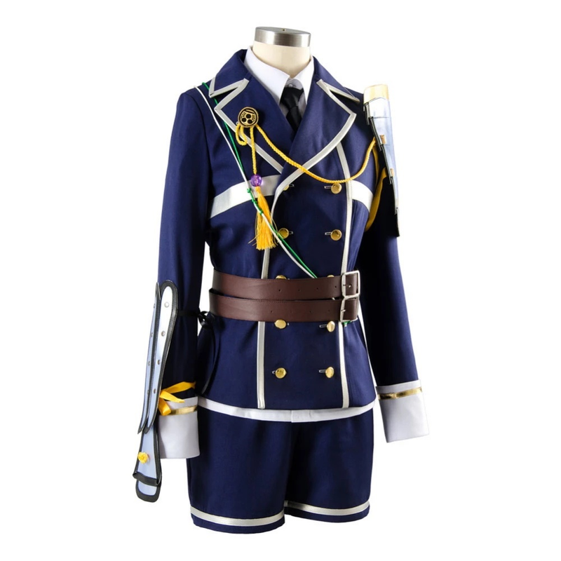 Touken Ranbu Mori Toshiro Outfit Uniform Cosplay Costume - CrazeCosplay