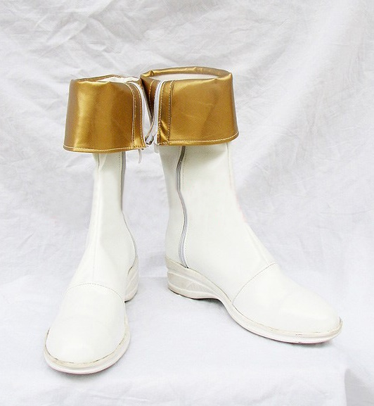 Tales Of Phantasia Mint Adnade Cosplay Boots White-CrazeCosplay