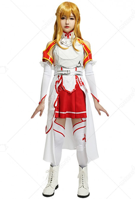 Sword Art Online Asuna Cosplay Costume - CrazeCosplay