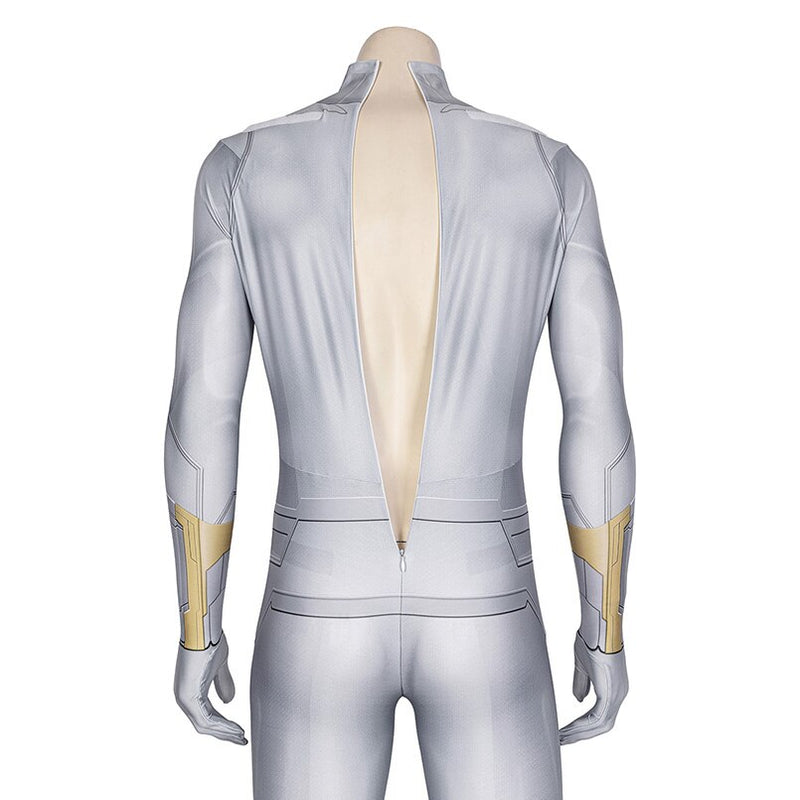 White Vision Cosplay Costume WandaVision Spandex Cosplay Suit - CrazeCosplay