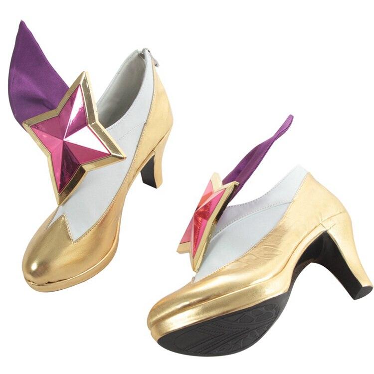 Ahri Star Guardian LOL Cosplay Shoes Ahri Cosplay Shoes Magic Girl the Nine-Tailed Fox for Women - CrazeCosplay