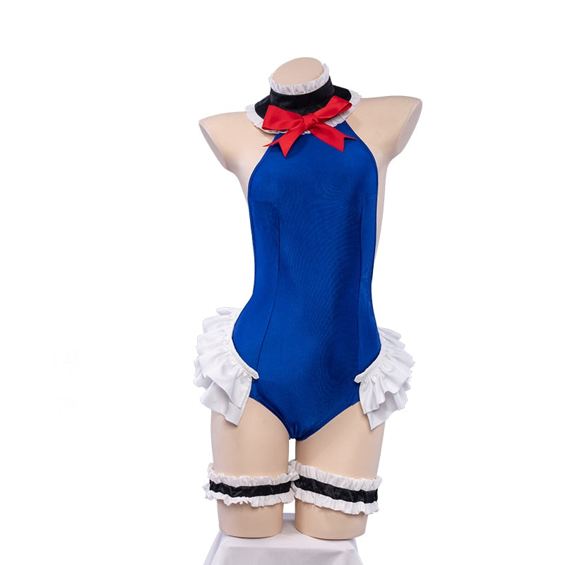 Anime Azur Lane Marie Rose Swimsuit Outfit Sexy Swimdress Party Uniform Cosplay Costume Women Halloween Free Shipping 2021New - CrazeCosplay