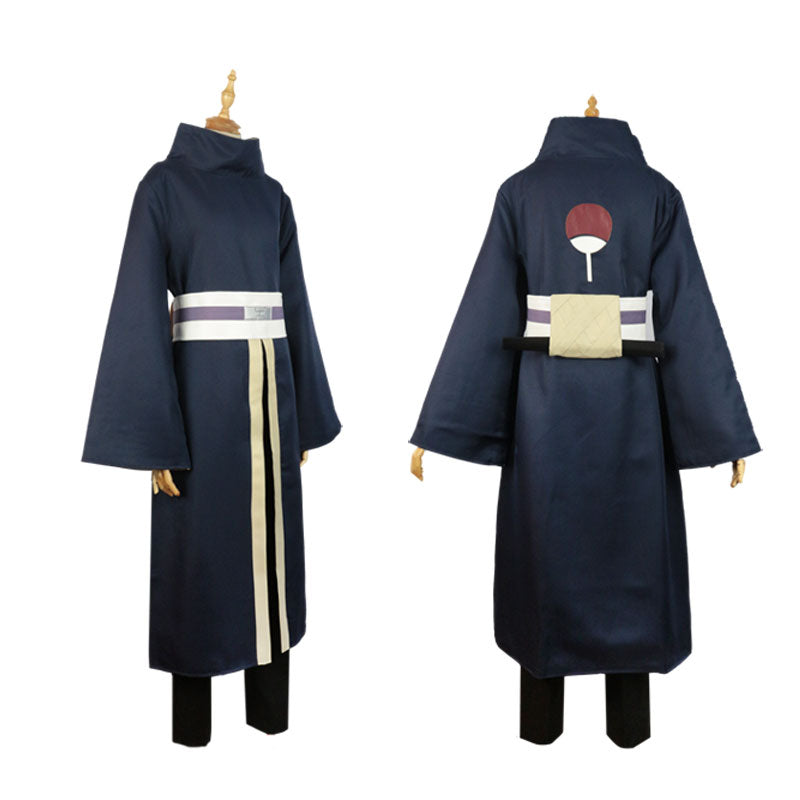 Anime Naruto Cosplay Costumes Uchiha Obito Cosplay Long Sleeves Black Cloak Mask Accessories Anime Cosplay Set Halloween Cos suits NEW - CrazeCosplay