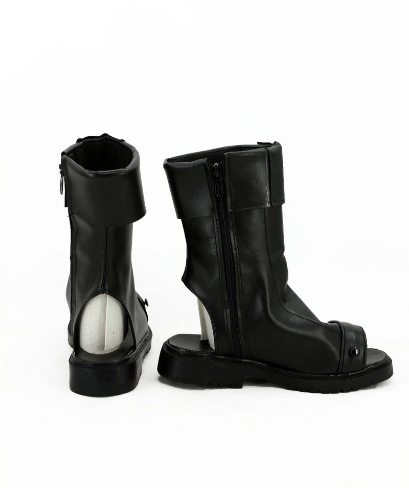 Anime Hatake Kakashi Cosplay Party black Shoes Boots for men women EU/European Size - CrazeCosplay
