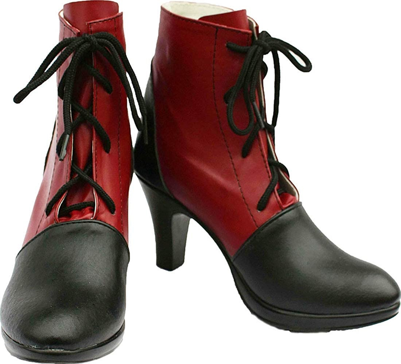Black Butler Grell Cosplay Boots Shoes New - CrazeCosplay