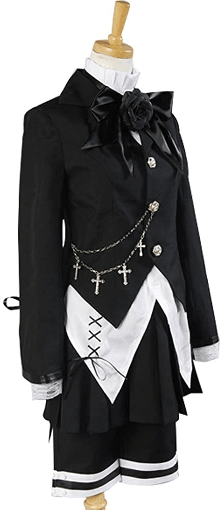 Black Butler Ciel Phantomhive Band Cosplay Costume Set