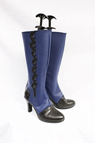 black butler ciel cosplay boots shoes blue - CrazeCosplay