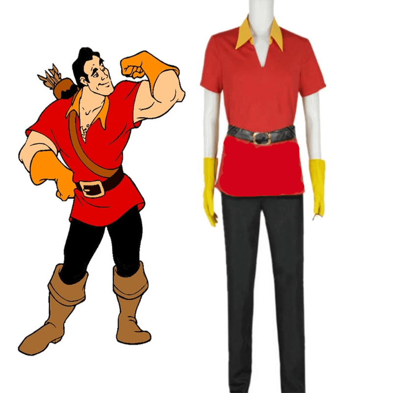 beauty and the beast gaston cosplay costume - CrazeCosplay