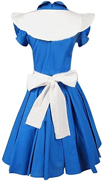 alice in wonderland movie blue alice dress costume - CrazeCosplay