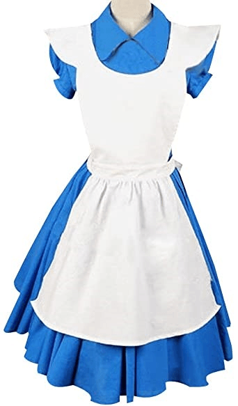 alice in wonderland movie blue alice dress costume - CrazeCosplay