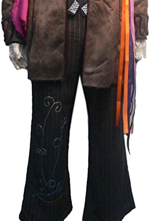 alice in wonderland johnny depp mad hatter pinstripe pants - CrazeCosplay