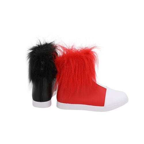 Anime Harley Quinn Boots Costume Props Halloween Carnival Party Shoes Cosplay Shoes - CrazeCosplay