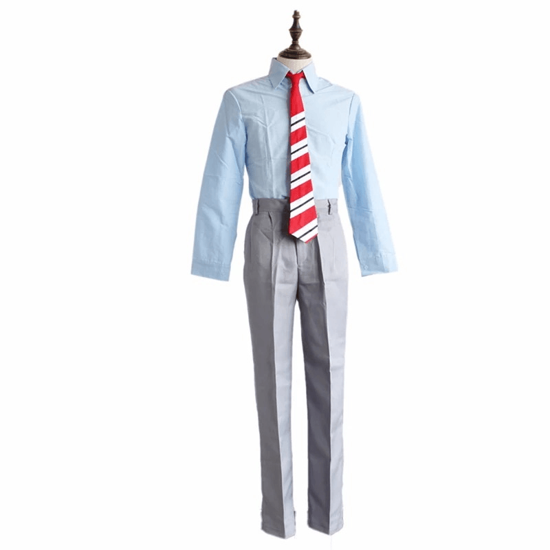 Kimi No Uso Your Lie In April Kousei Arima Uniform Suit Cosplay Costume - CrazeCosplay