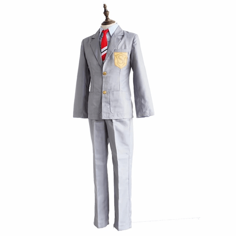 Kimi No Uso Your Lie In April Kousei Arima Uniform Suit Cosplay Costume - CrazeCosplay