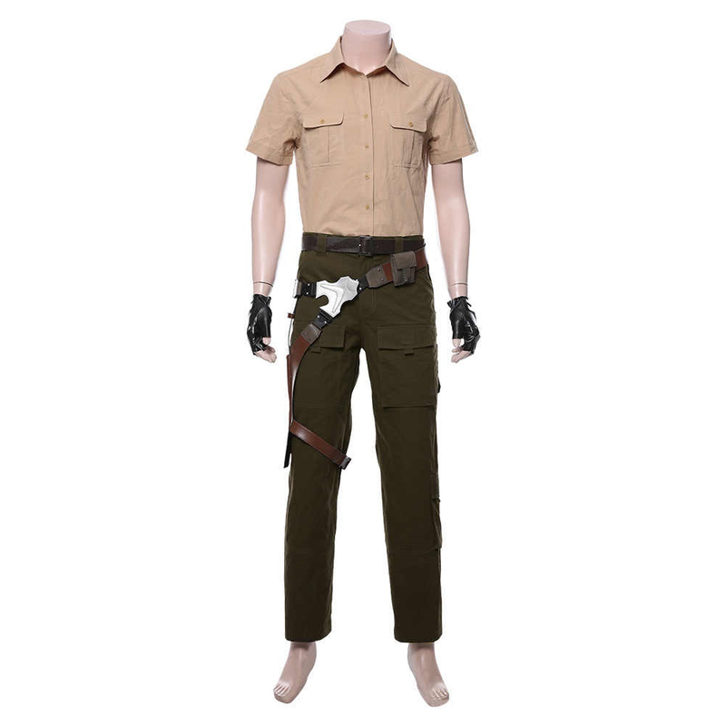 Jumanji The Next Level Smolder Bravestone Uniform Cosplay Costume - CrazeCosplay